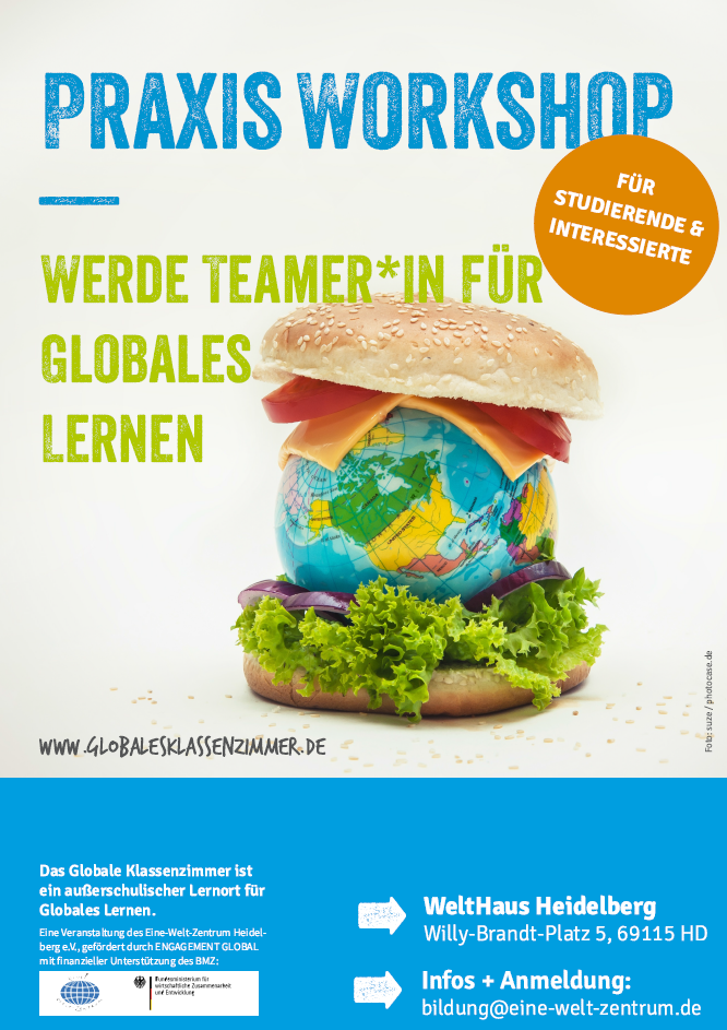 10.+17.5.23: Praxis-Workshop: Werde Teamer*in für Globales Lernen!...